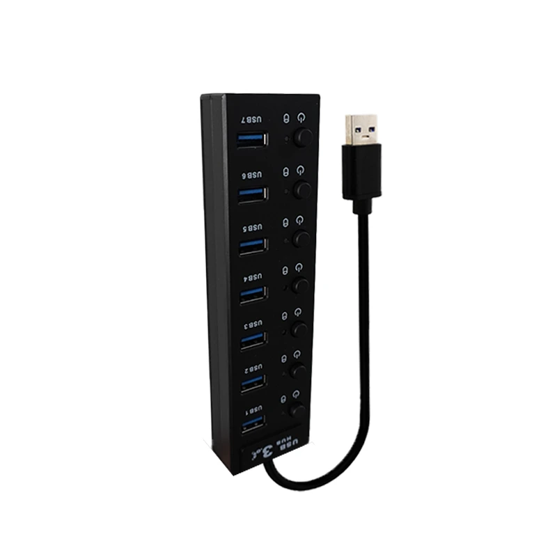 هاب 7 پورت USB 3.0 کی نت K-H10