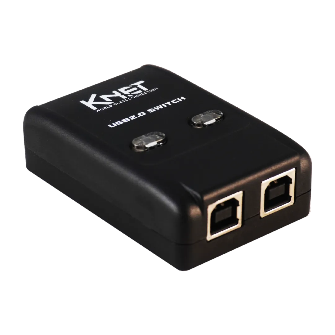 سوئیچ ۲ پورت USB اتوماتیک کی نت K-S412