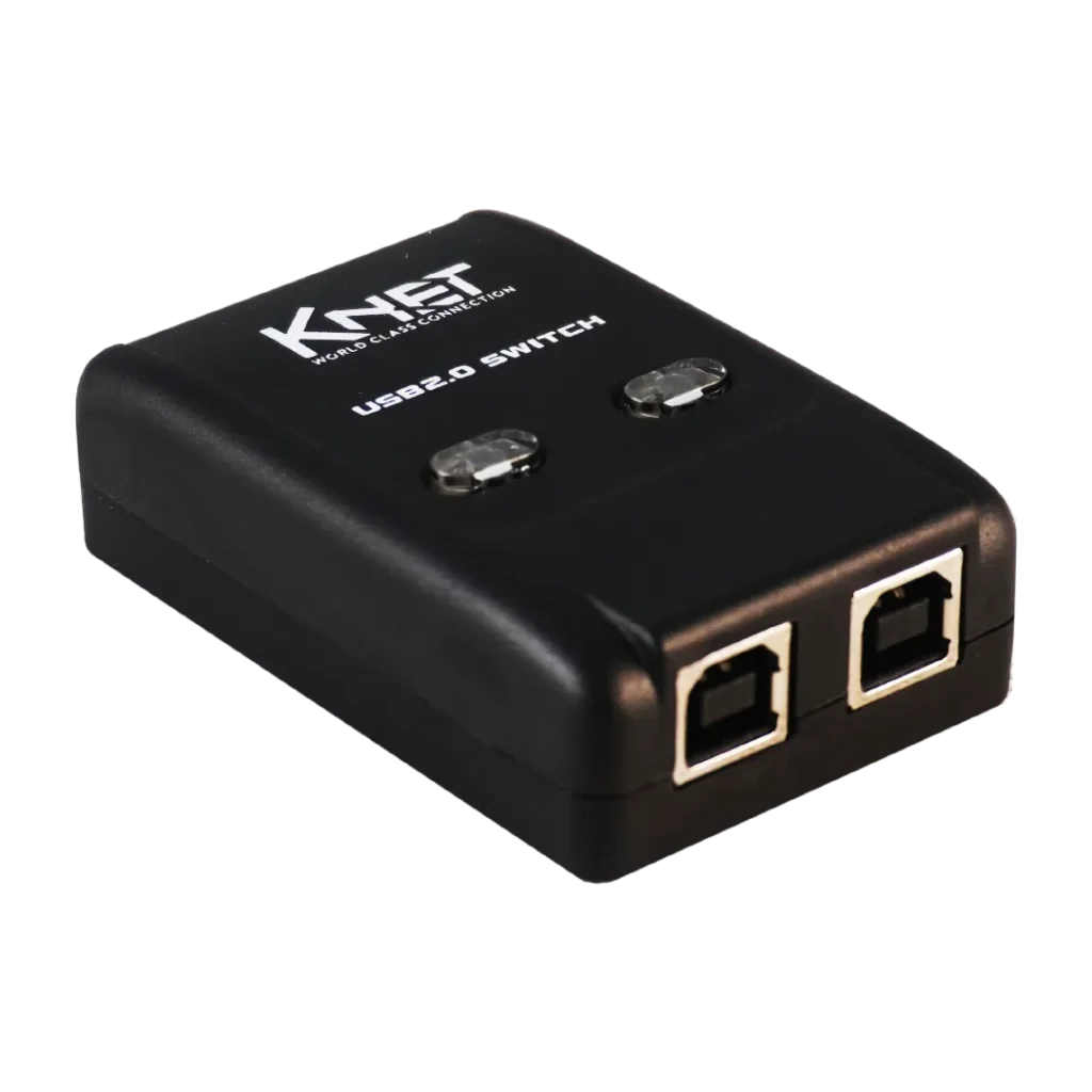 سوئیچ ۲ پورت USB اتوماتیک کی نت K-S412
