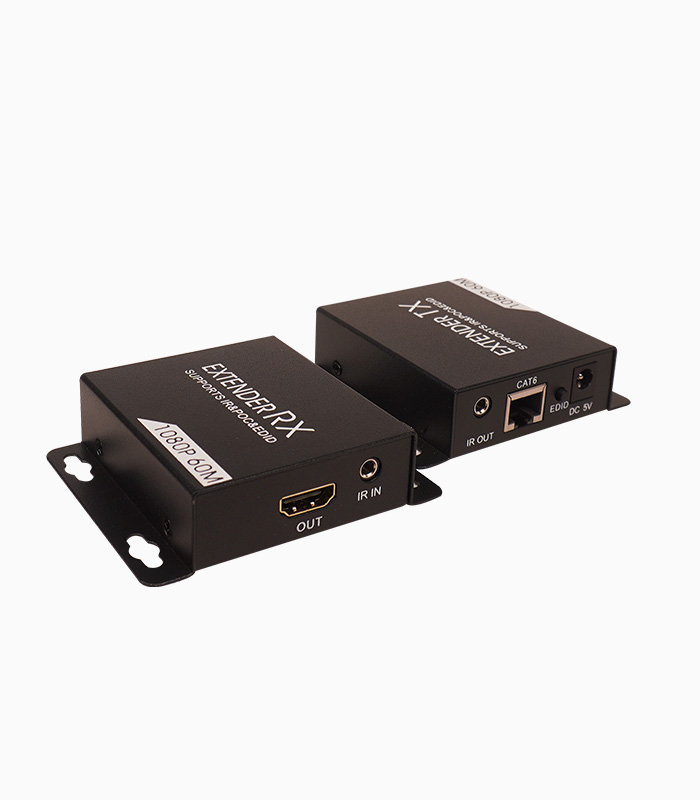 اکستندر HDMI بر روی کابل شبکه 60 متر کی نت K-E460