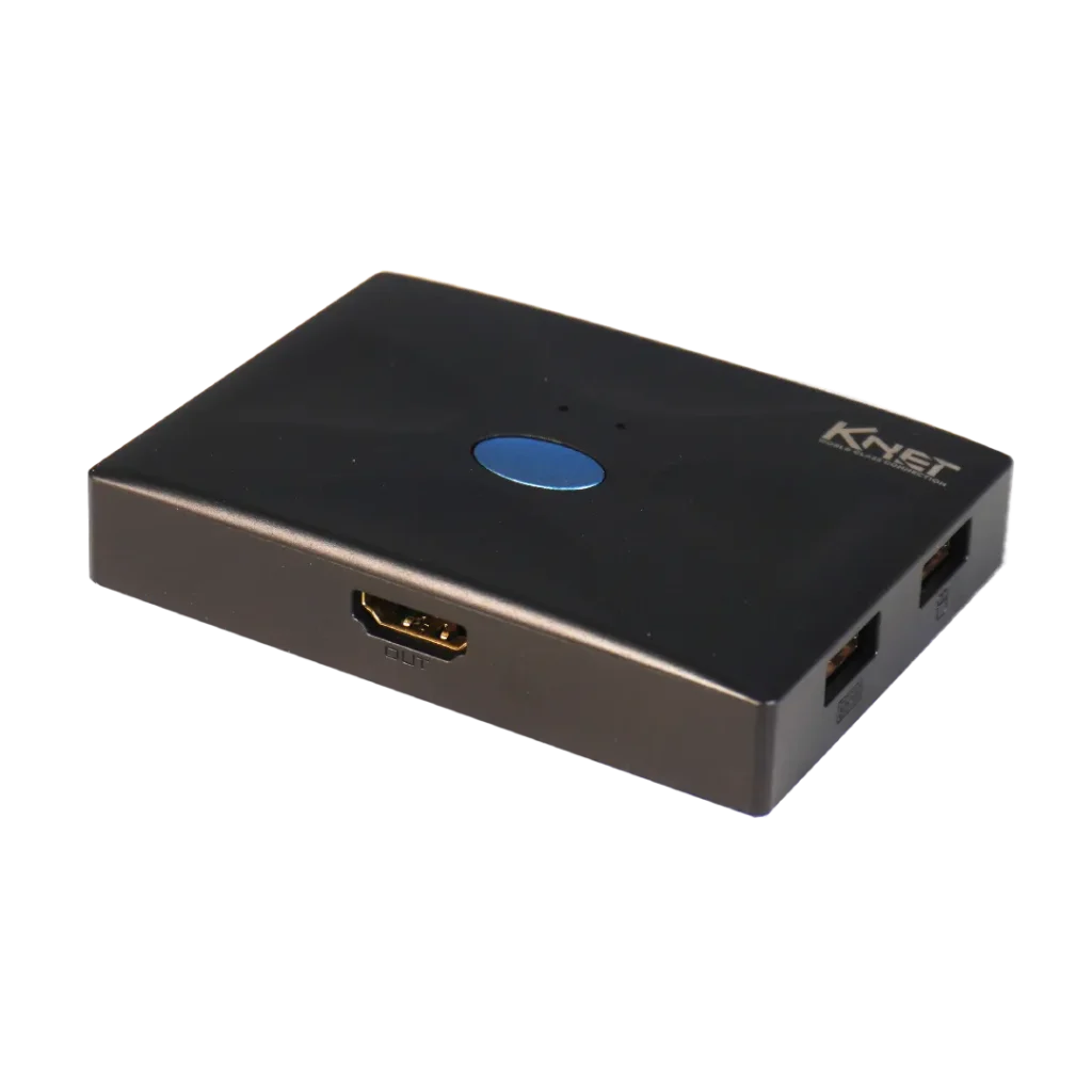کی وی ام سوییچ 2 پورت HDMI کی نت K-H522