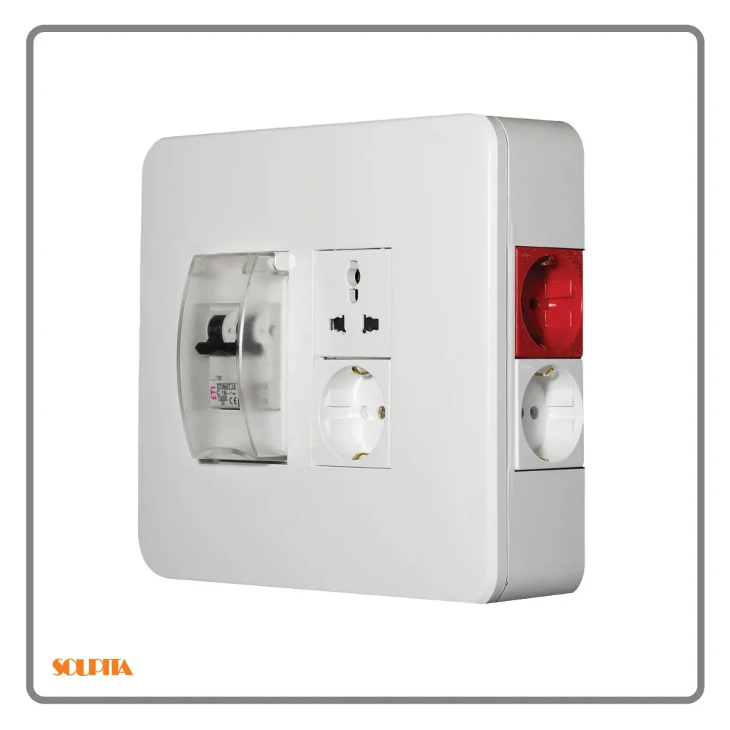 باکس روکار ماژولار 20×22 (24ماژول) سوپیتا