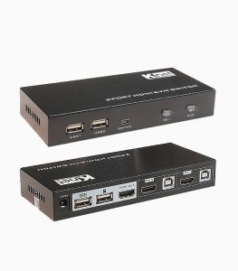 کی وی ام سوئیچ 2 پورت HDMI کی نت K-H622