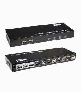 کی وی ام سوئیچ 4 پورت HDMI کی نت K-H624