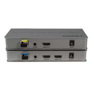 KVM اکستندر HDMI کی نت روی بستر فیبر نوری K-E820 تا 20 کیلومتر