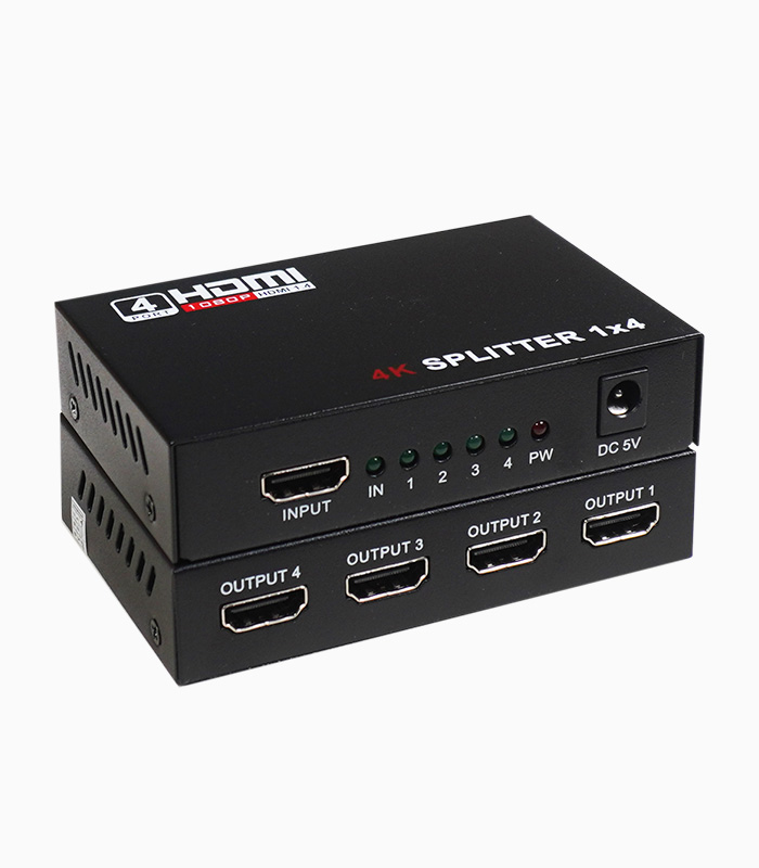 اسپلیتر 4 پورت HDMI وی نت V-K104