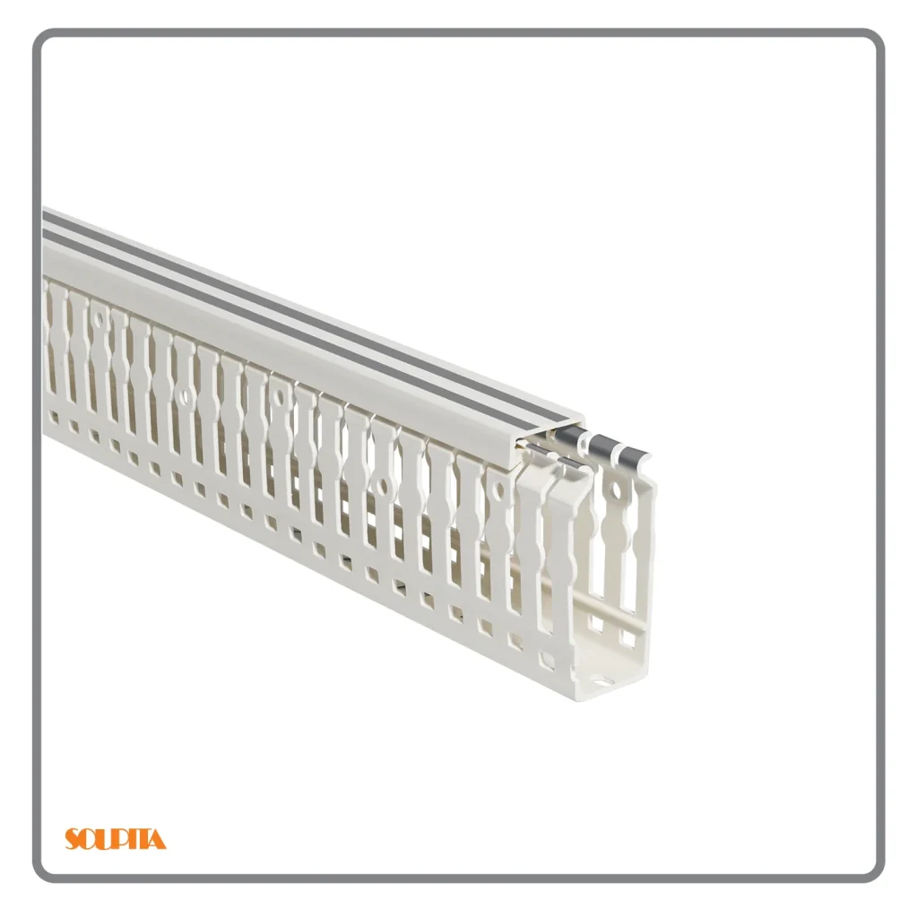 داکت 60×25 شیاردار مدل ایتالیایی سوپیتا