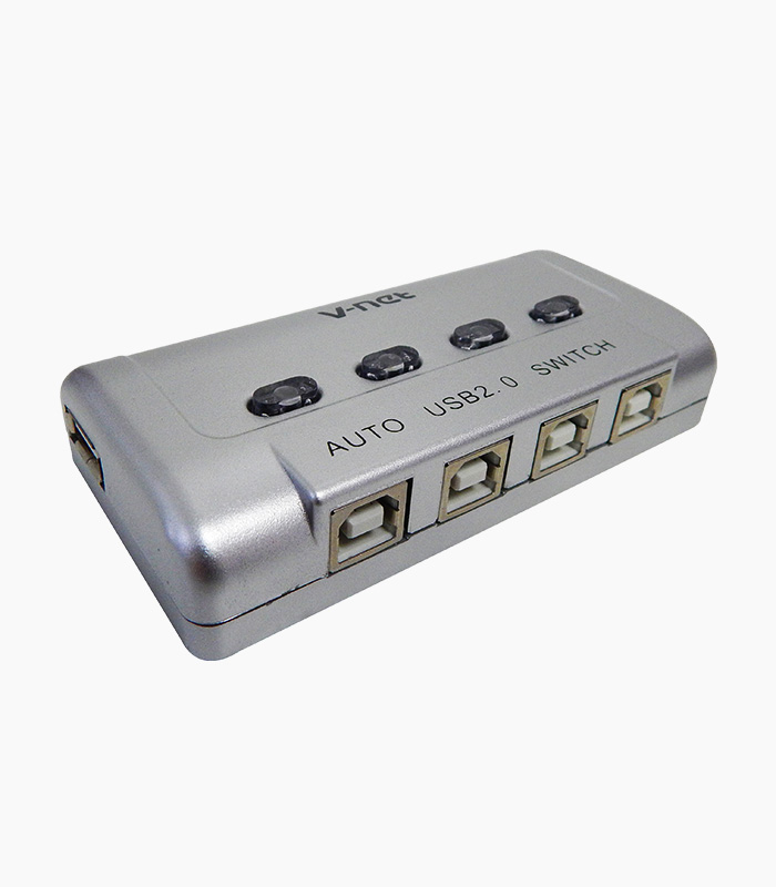 سوییچ 4 پورت USB اتوماتیک وی نت V-K402