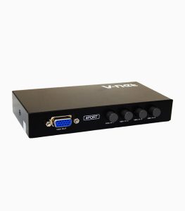 سوییچ 4 پورت VGA دستی وی نت V-K406