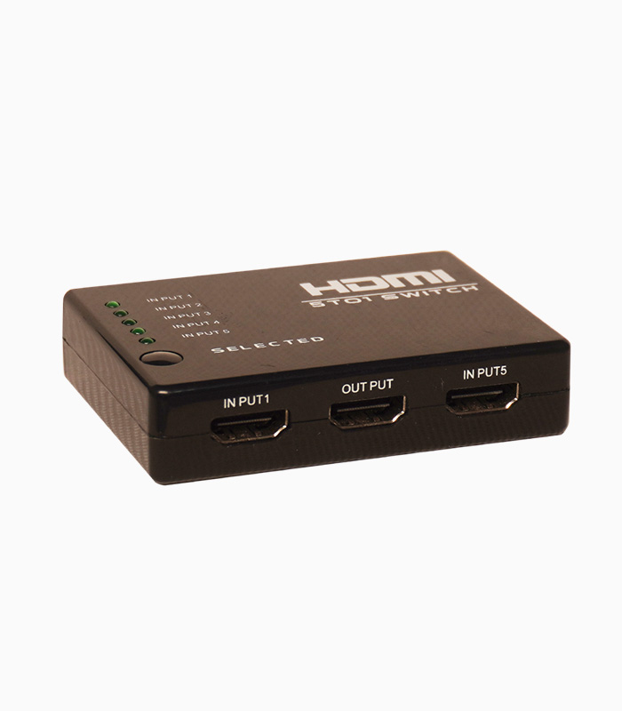 سوییچ 5 پورت HDMI وی نت V-K204
