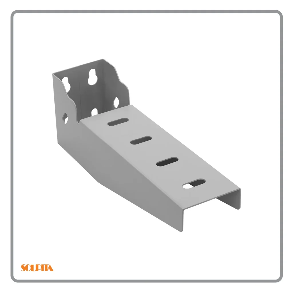 پایه نگهدارنده دیواری سینی کابل 60×200 (فلزی) سوپیتا