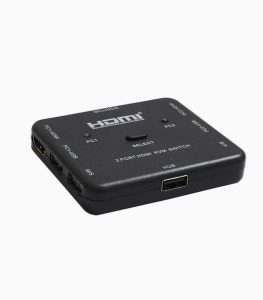 کی وی ام سوئیچ 2 پورت HDMI دستی وی نت V-K302