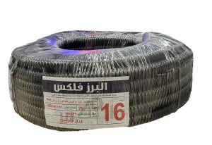 لوله فلکسی خرطومی روکش دار فلزی سایز 16 حلقه 25 متری