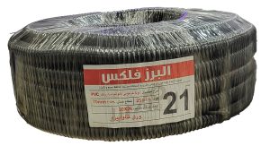 لوله فلکسی خرطومی روکش دار فلزی سایز 21 حلقه 25 متری