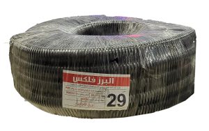لوله فلکسی خرطومی روکش دار فلزی سایز 29 حلقه 25 متری